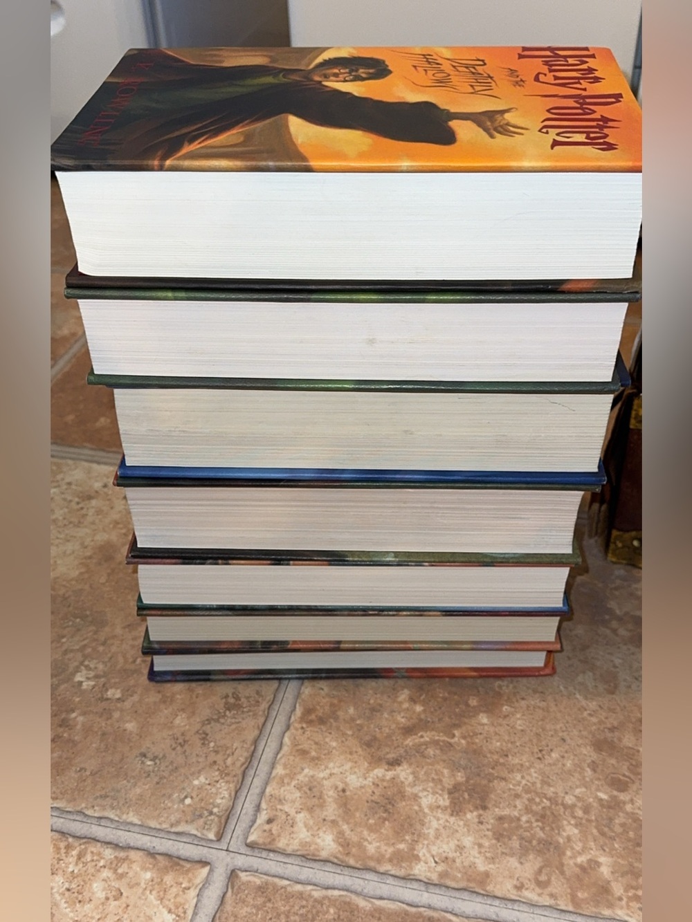 Harry Potter Hardcover Box Books
Set 1-7 Trunk Chest Limited
Edition Collectible - Picture 5 of 16